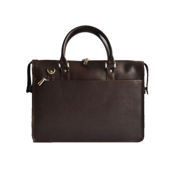 Leather Luxury Laptop Bag - Image 2