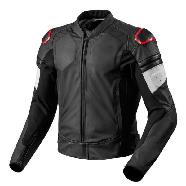 Men's Motorcycle Riding Jacket Black