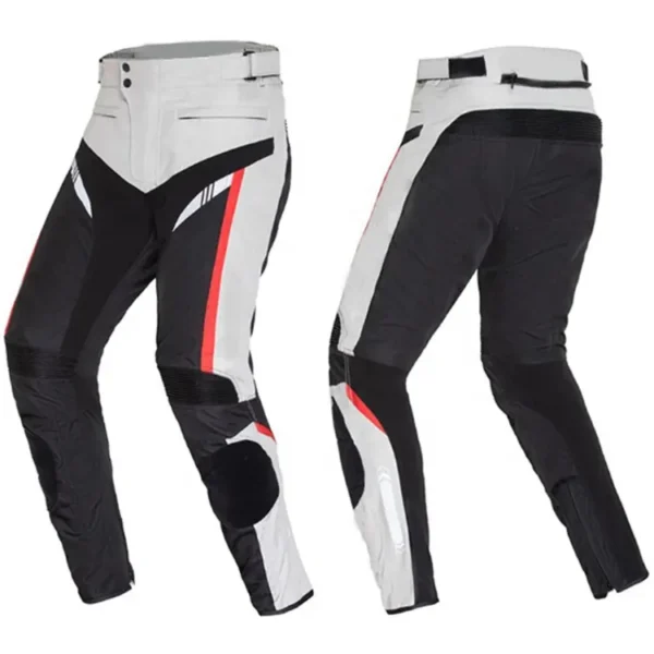 Men's 2 Pcs Leather Motorcycle Riding Suit - Image 2