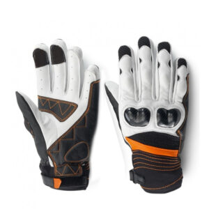 Leather Motocross Protected Gloves