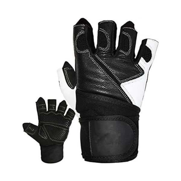 Premium Quality Grip Leather Gym Gloves