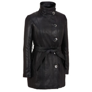 Women's Premium Quality Leather Coat