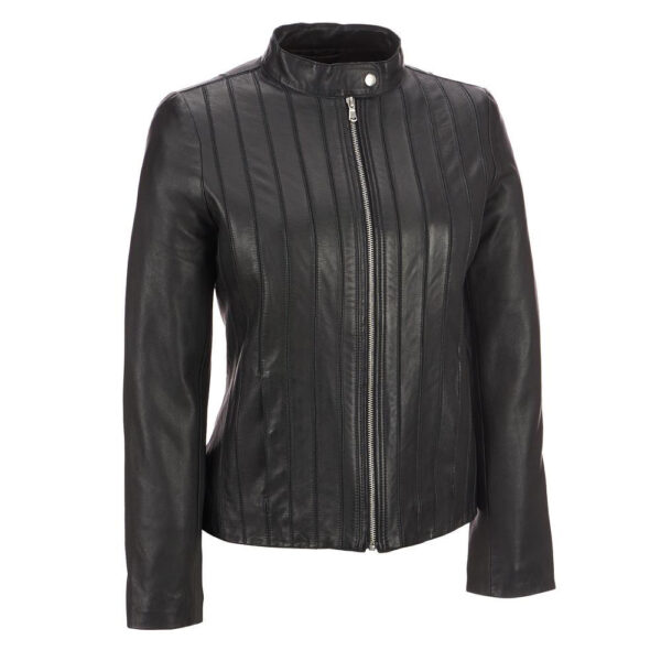 Ladies Premium Quality Leather Fashion Jacket